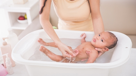 予防対策　アトピー肌の赤ちゃんのお風呂のケア