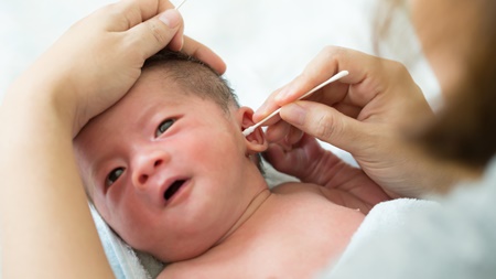 赤ちゃんの耳掃除のポイント